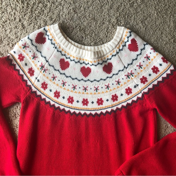 Hanna Anderson Pull Over Sweater. L(12) - Picture 3 of 14
